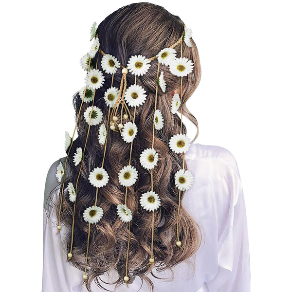 Sunflower Flower Hippie Floral Crown
