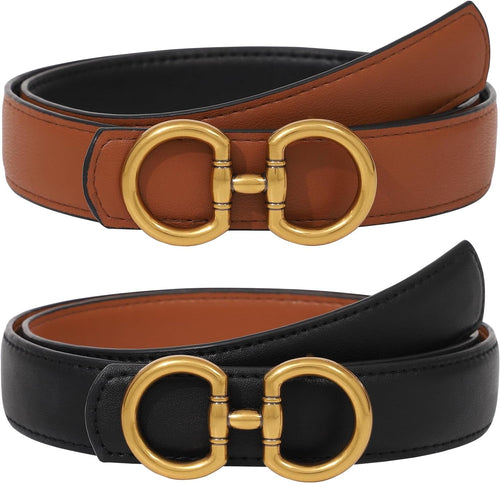 Salvatore Ferragamo Waist Belt 70cm 27.5in Norman Wide-leg Pant in Cognac Recycled Virgin Wool  main image 4
