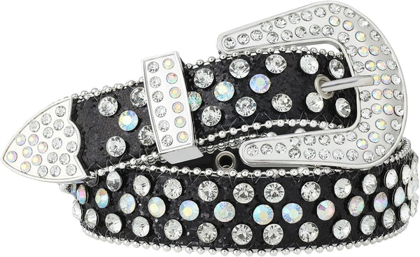 Kids Rhinestone Western Belt